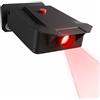 KOTO darts KOTO - Laser Oche, Linea Lancio per Steeldarts e Softdarts, 13x9x3cm | Nero, In Plastica, Laser Incluso, Design Compatto (13x9x3cm), 100g, 1 Pezzo, Montaggio Facile Sotto il Bersaglio