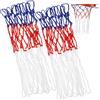 DEARMAMY 2 Pezzi Rete da Gioco per Basket Intrecciata, in Nailon