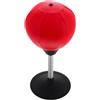 HOMOCONO Palla Veloce da Tavolo per Boxe, Desktop, e Adulti | Allenamento Reazione, Rilassamento da Scrivania, Pelle PU e Acciaio Inox, Colore Nero