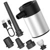 CRAFTHROU Pompa per Sacchetti Sottovuoto 6000pa 60w in Lega di Alluminio | Batteria 5200mah, Ricarica Rapida 2 Ore 30 Minuti, Ugelli Intercambiabili