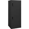 Plumbpyr Armadietto da sella nero in acciaio 53 x 53 con porta chiudibile, supporto sella regolabile in altezza, gancio e supporto da parete per equitazione e sport per equitazione per risparmiare