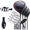 Generic Set completo di mazze da golf per principianti con 12 pezzi, albero destro in carbonio da uomo, include borsa standard per nuovi golfisti