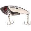Aoresac Metal VIB Lure Set di 4 pezzi Azione Subacquea rapida per basso | Crankbait d'acqua dolce in acqua salata, corpo in metallo con occhi 3D, kit di attrezzatura per la pesca alla trota