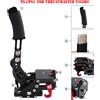 Topteng 14Bit USB3.0 SIM Freno a mano per Racing Games Wheel Stand T300RS PT9/PS5 Nero