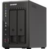 QNAP TS-253E NAS Tower Intel® Celeron® J6412 8 GB 0 TB QNAP QTS Nero