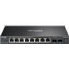 TP-Link ES210X-M2,Managed,2.5G Ethernet (100/1000/2500), Rack-Einbau, Fisso