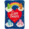 Silver Buffalo Care Bears Fours Bears and Heart - Coperta in pile, 114 x 152 cm