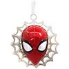Hallmark Marvel - Ornamento natalizio a forma di Spider-Man, in metallo