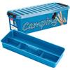 SUNWARE perfectly organised Sunware Q-line Scatola Plastica con Coperchio 9,5L - 48,5x19x14,7cm - Scatola camping con inserto - Contenitore outdoor portatile