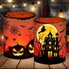 Luckeey 12 Portacandele per Tavolo Decorazione per Halloween, Tavolo, Zucca/Fledermaus/Strega/Ragnatella/Tomba per Halloween Interno, Decorazione Spaventosa per Halloween per Festa di Compleanno per Bambini