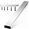Newaner 30 cm Portacoltelli Magnetico, Striscia Magnetica in Acciaio Inox | Barra Magnetica Guida Nessuna Perforazione Richiesta, può Assorbire Strumenti di Ferro, Cucchiai, Spatole