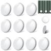 ARCPNRT Rotondo Magnetico Tenda Pesi, 10 Pezzi Pesi per Tende, Bianco Pesi Magnetici per Tende, Pesi per Tende Doccia, Pesi per Tende da Interno Rotondo Magnetico, per Tovaglia, Ristoranti e Sale Conferenze