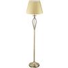 Relaxdays Lampada da Terra, Design Vintage, con Interruttore, Attacco E27, Decorativa, Color Oro