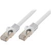 S-CONN maximum connectivity Cavo patch RJ45 con cavo CAT 7 grezzo PIMF bianco 10 m