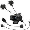 Sena Sistema di comunicazione Bluetooth con telecamera Sena 10C Evo Set singolo (nero, taglia unica)