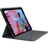 Logitech Slim Folio - Tastiera e custodia folio, Bluetooth, francese, grafite, per Apple 10.2 | 920-009475