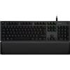 Logitech Gaming G513 - Tastiera - Retroilluminata - USB - AZERTY - Francese - Interruttore a chiave: GX Brown Tactile - Antracite