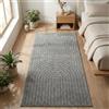 Carpetsale24 Tappeto da Esterno Design Boho Moderno Effetto 3D Resistente ai Raggi UV Ideale per Terrazza Soggiorno Cucina, Dimensioni: 80x150 cm
