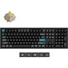 Keychron Q6 Ultra 8K, tastiera full-size (100%), con connessione cablata e wireless, USB + RF wireless + Bluetooth, switch meccanici, LED RGB, colore nero