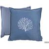 Marine Business Set 2 Cuscini Marine Business Aruba Ricamati Impermeabili 45x45 - Blu