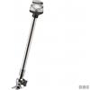 Motomarine Fanale di Via LED 360° Motomarine su Asta Pieghevole RINA fino a 20m LT - H 100 cm - Corpo Nero