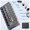 Mixer audio Mini mixer audio per telefono cellulare con lettore CD Live e