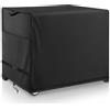 Wnanan Copertura per tavolo da pranzo Royal Gourmet a doppio ripiano mobile, 100% resistente alle intemperie, per barbecue all'aperto, con coulisse e fibbie per una vestibilità aderente, (101,6 x 61 x 81,3