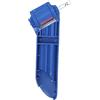 Shanrya Macchina per affilare punte da trapano, 2,0-12,5 mm corindone marrone strumento di rettifica regolabile per punte da ferro da stiro (blu)