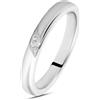 Stroili Fede Classica 3.1 mm Oro Bianco Diamante