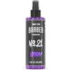 Barber Marmara No.21 Eau De Cologne Turkish Amber Woody Musk 400ml | Amber Woody Musk Fragrance with Long Lasting Scent. Turkish Barbershop Quality Aftershave Spray for Men.