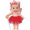 BABY born Storybook Fatina: Fatina Poppy - Bambola Fata da 18 cm con Ali svolazzanti - Include Bambola, Bacchetta Magica, piedistallo, Sfondo e Libretto Illustrato - età: dai 3 Anni in su