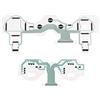 SDENSHI Per PlayStation 3 Controller PS3 Circuito Stampato A Nastro Tastiera A Nastro Conduttivo