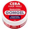 Gomgel Cera per Capelli Traslucida, Fissaggio Modellante 75 ML