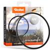 Rollei Extremium Round Filter UV 67 mm - Filtro UV e filtro protettivo con anello in Titanio in vetro Gorilla con rivestimento speciale - Dimensioni: 67 mm