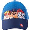 United Labels Paw Patrol Cappellino Bambino Chase Marshall Rubble, Blu Basecap Regolabile Cappellino Ragazzi Ragazze, Blu, 54