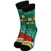 United Labels The Grinch Calzini Uomo - Merry Grinchmas Sneaker Calzini Uomo Verde