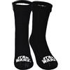 United Labels Star Wars calze antiscivolo - calze da casa in maglia con fodera Sherpa per uomo, taglia unica nero