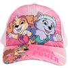 United Labels Paw Patrol, berretto da baseball da bambina, regolabile, rosa, Colore: rosa., Taglia unica