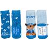 United Labels Paw Patrol 3D ABS - Calzini morbidi per bambini, calzini invernali antiscivolo, caldi, colore blu (confezione da 2)
