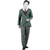 SMIFFYS Corpse Bride, costume Victor Van Dort sposo, Giacca con finta camicia e gilet, cravatta, pantaloni e maschera