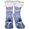 United Labels Disney Lilo & Stitch - Calzini da casa da donna, morbidi calzini invernali, caldi, colore: viola
