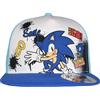United Labels Sonic The Hedgehog - Berretto da baseball per bambini, regolabile, colore: Blu/Turchese