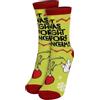 United Labels The Grinch Calzini Donna - Twas the night before Grinchmas Sneaker Donna Verde