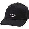 Levi's - Lazy Girl Logo cap, Cappellino Levi's Lazy Girl Logo, Nero, Un Donna