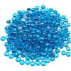 VEVOR Vetro per Caminetto, 4,5 kg, Resistenti alle Alte Temperature, 19,05 mm di Spessore, Riflettente, per Braciere, Pietra ad Alta Lucentezza, per Tavolo da Braciere, Blu Caraibico