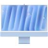 Apple iMac 24 pollici (2024) M4 10-Core, GPU 8-Core, 4 porte Thunderbolt, Blu - 24GB - 2TB SSD - Eccellente