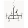 Westwing Collection Lampada a sospensione grande con sfere in vetro opale Grover -
