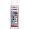 Bosch Accessories 2608577200 HSS PointTeQ (3,2 x 36 x 65 mm) - Set da 10 Pezzi di Punte Elicoidali per Trapano per Metallo, Acciaio, Fusione o Plastica, Grigio (Argento), Ø 3.2 mm