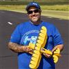 E-flite UMX WACO BNF Basic with AS3X & SAFE Giallo Aereo Elettrico