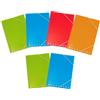 Pigna, Cartella portadocumenti con elastico MONOCROMO PPL con elastico, dorso 1,2, formato 26x35,5 cm., pacco da 6 pezzi